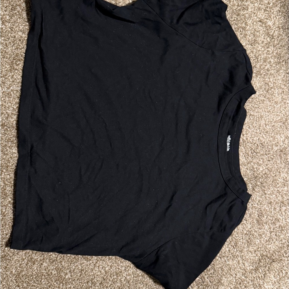 Wild Fable Black Short Sleeve Tee size XXL